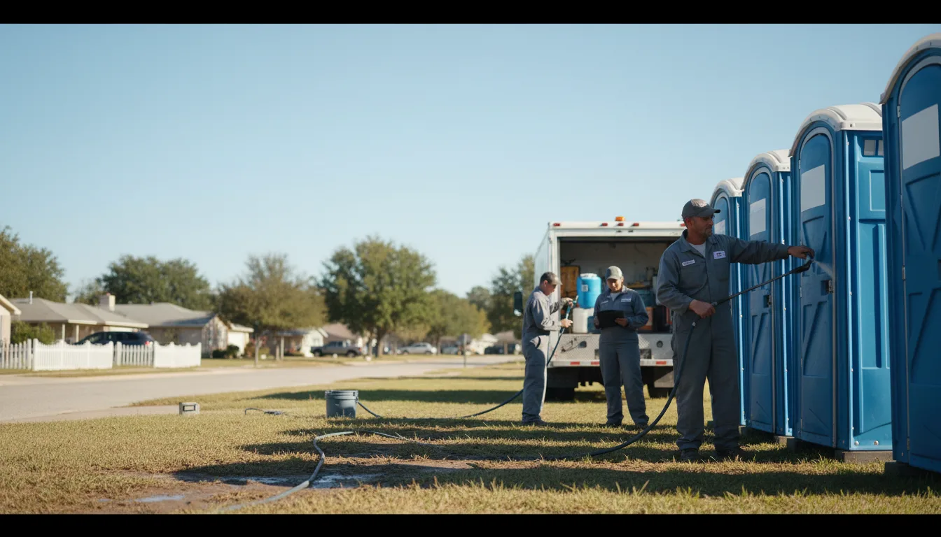 Long-Term Portable Toilet Rental in Eagle Lake, FL near me